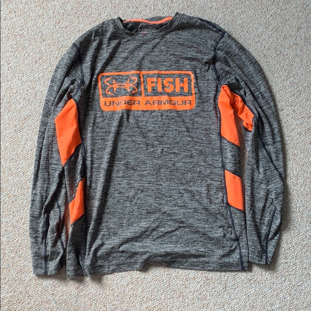 Under armour uv/performance fishing shirt